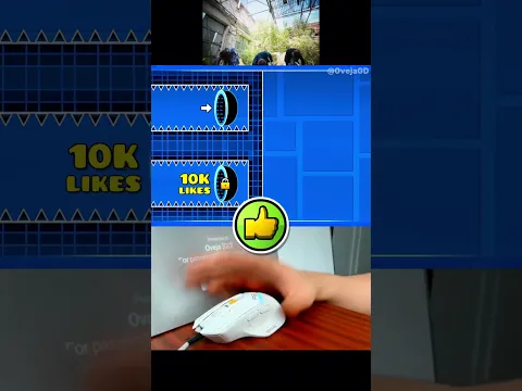 Master of Humanity VS 10 Subscriber Wave Trap in Geometry Dash! #shorts