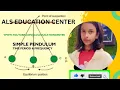 Simple Pendulum Time Period and Frequency