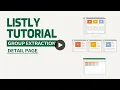 Tutorial-3 Group Extraction from Detail page