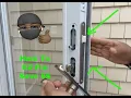 How to fix a Andersen Storm Door Handle Assembly Traditional Handle Set 42302