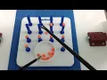 Laparoscopy training bead placement