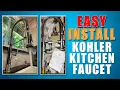 Kitchen Faucet Easy Install - Kohler