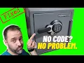 How to Change a Sentry Safe Combination WITHOUT Factory Code