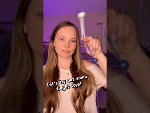 Let’s try out some fidget toys! #fidgettoys #asmr
