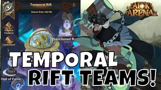 AFK ARENA TEMPORAL RIFT TEAM BUILDS