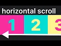 Flawless Horizontal Scrolling in Webflow