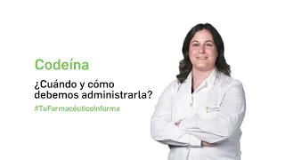 Codeina Cuando y como debemos administrarla Tu Farmaceutico Informa