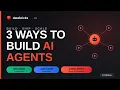 Build AI Agents in Databricks crash course for beginners Playground vs Agent Bricks vs Mosaic AI