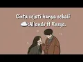 Cinta sejati hanya sekali (Aliando ft Rassya|The freak) Lirik lagu