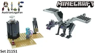 Lego Minecraft 21151 The End Battle - Lego 21151 Speed Build