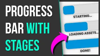 How to Create a Progress Bar WITH STAGES - HTML CSS JavaScript Tutorial