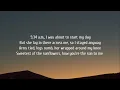 Zach Bryan - Sun to Me (Lyrics)