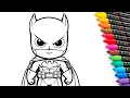 BATMAN Coloring Pages - I m Batman