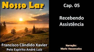 Nosso Lar - Chico Xavier - Cap. 05 - Recebendo Assistência - Audiolivro - Voz Humana