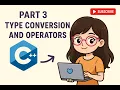 Type Conversion Operators in C for beginners Part 3