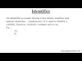 Identifier in JavaScript Hindi