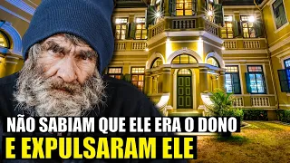 Idoso é expulso de hotel por suas roupas. Quando perceberam o erro já era tarde demais