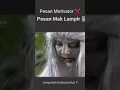 Download Lagu Perhatikan pesan dari mak lampir #short #ghost
