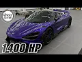 1400 HP Mclaren 765LT Stage 4 | Extreme fast 0-100 100-200 200-300 Km/h \u0026 0-60 60-130 100-200 mph