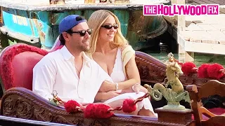 Sydney Sweeney & Scooter Braun Share A Kiss While On A Romantic Gondola Ride Together In Venice, IT