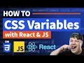 CSS Custom Properties that Dynamically Update with React JavaScript