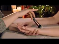 Relaxing Hand Massage and Brushing ASMR Soft Spoken