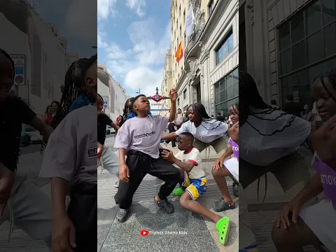 Ghetto Kids Dance in Spain #ghettokids #shorts #subscribe #spain