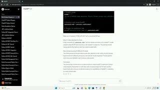 can chatgpt write python scripts