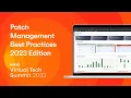 Patch Management Best Practices 2023 Edition