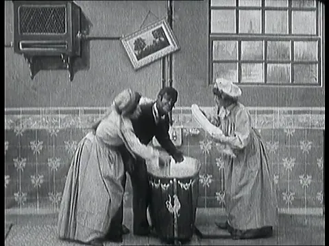Mariez-vous donc ! (1905) A Henpecked Husband (Pathé)