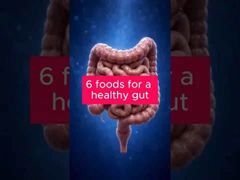 6 Foods for a Healthy Gut #health #healthtips #food #nutrition #healthy #shorts