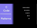 C code for Inverted Left Half Pyramid Pattern