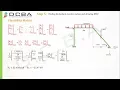 Civil engineering Flexibility Method or Forced Method Inclined frame with deflections