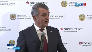 Выставка «Высокие технологии», которой накануне открылся форум, продолжает работу