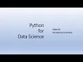 L2 Introduction to NumPy