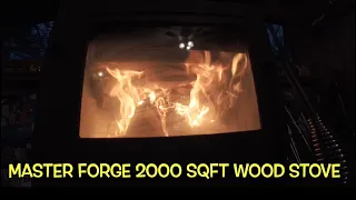 Master Forge 2000 SQ-FT Wood Stove