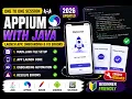 Appium Tutorial 2026 with Java Launch App Handle Onboarding Fix Appium Errors