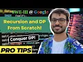 Basics of DP Recursion in depth Memoization vs Tabulation - Which is Better