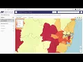 Crime mapping tool Selecting and refining offence types