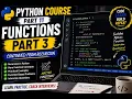Python Complete Course for Beginners - Part 11 Functions in Python