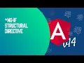 ngIf in angular structural directive