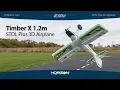 E-flite Timber X 1 2m PNP BNF Basic