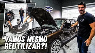 PASSAT VARIANT TURBO Reformando Parachoque e Rack de Teto! ROLÊ DE SAVEIRO COM O CUPIM????
