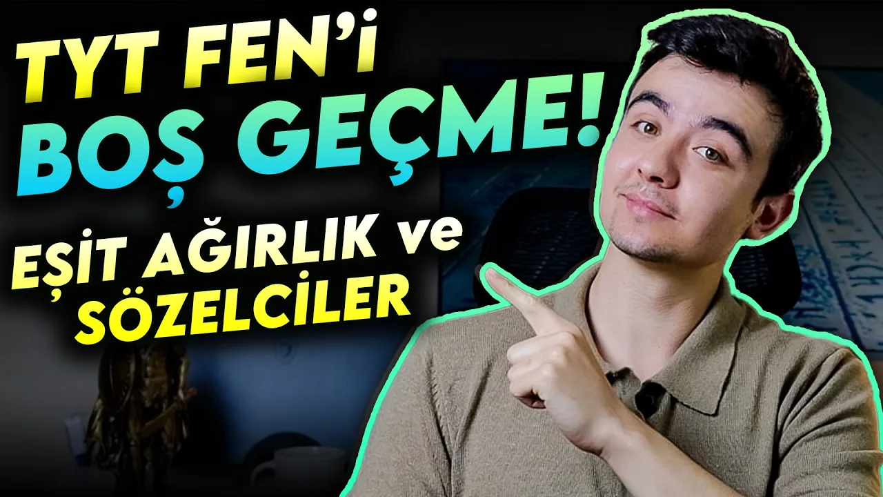 TYT Kimya Konuları 2024