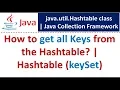 How to get all Keys from the Hashtable Hashtable keySet