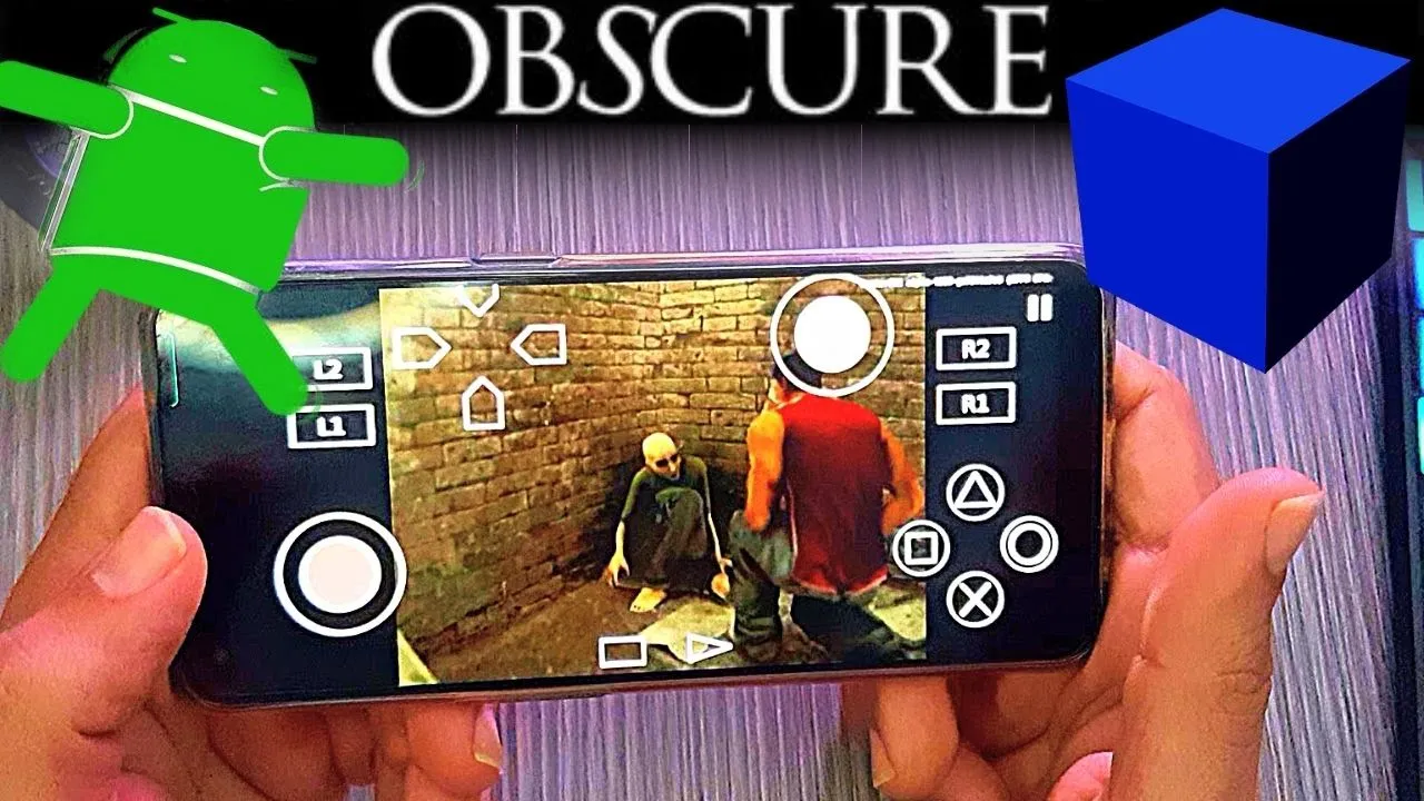 Obscure - PS2 Emulator Android Gameplay - Aether SX2 APK - Obscure - Mobile 2022
