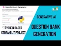 Question Bank Generator Project Python Generative AI SNS Institutions