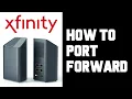 Xfinity How To Port Forward - xFinity Gateway Port Forwarding Games Instructions Guide Help