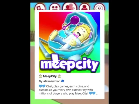 LAS FIESTAS DE MEEPCITY HAN VUELTO 😱 #fypシ゚viral #roblox