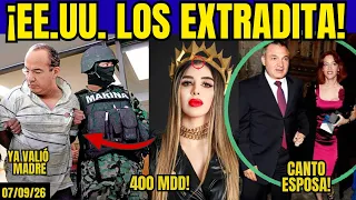 LUNESASAZO! EXTRADITAN A ESPOSA DE GARCIA LUNA, SE CLAVO 400 MD DÓLARES, ENTREGA A CALDERÓN
